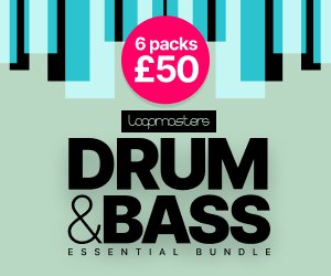 Loopmasters producer essentials   drum   bass bundle banner bottom   300 x 250