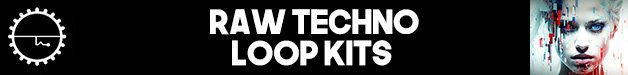 Loopmasters raw techno loop kits loops  24 bit wav  oneshots  bass  techno  synths  fz  raw tech  hard techno  grooves  drums 628 x 75