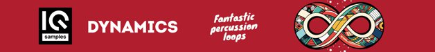 Loopmasters iq samples   dynamics   fantastic percussion loops   628x75