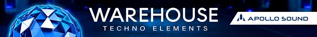 Loopmasters warehouse techno elements 628x75