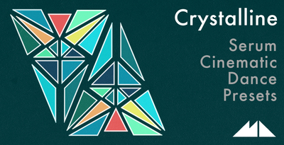 Crystalline banner