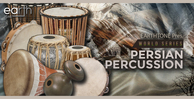 Earthtone persian percussion banner