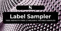 Konturi label sampler banner