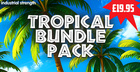 Industrial strength tropical bundle pack banner
