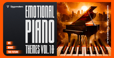 Singomakers emotional piano themes vol 10 banner