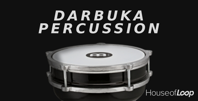 House of loop darbuka percussion banner