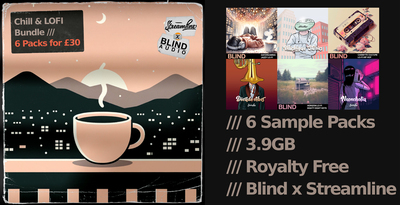 Blind audio chill   lofi bundle banner