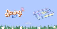 Simber sounds spring lofi banner