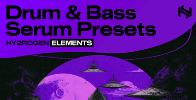 Hy2rogen elements drum   bass serum presets banner