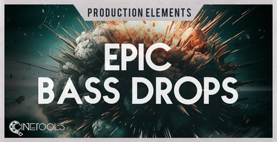 Cinetools epic bass drops banner