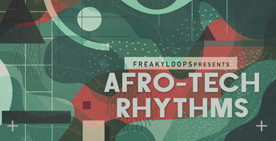 Freaky loops afro tech rhythms banner