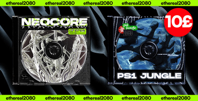 Ethereal2080 nostalgic jungle and breakcore bundle banner