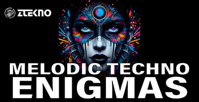 Ztekno melodic techno enigmas banner