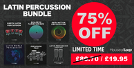 House of loop latin percussion bundle banner