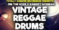 Renegade audio vintage reggae drums banner