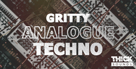 Thick sounds gritty analogue techno banner