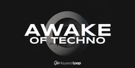 House of loop awake of techno banner