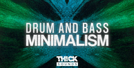 Thick sounds drum   bass minimalism banner