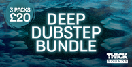 Thick sounds deep dubstep bundle banner