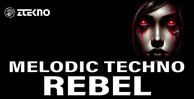 Ztekno melodic techno rebel banner