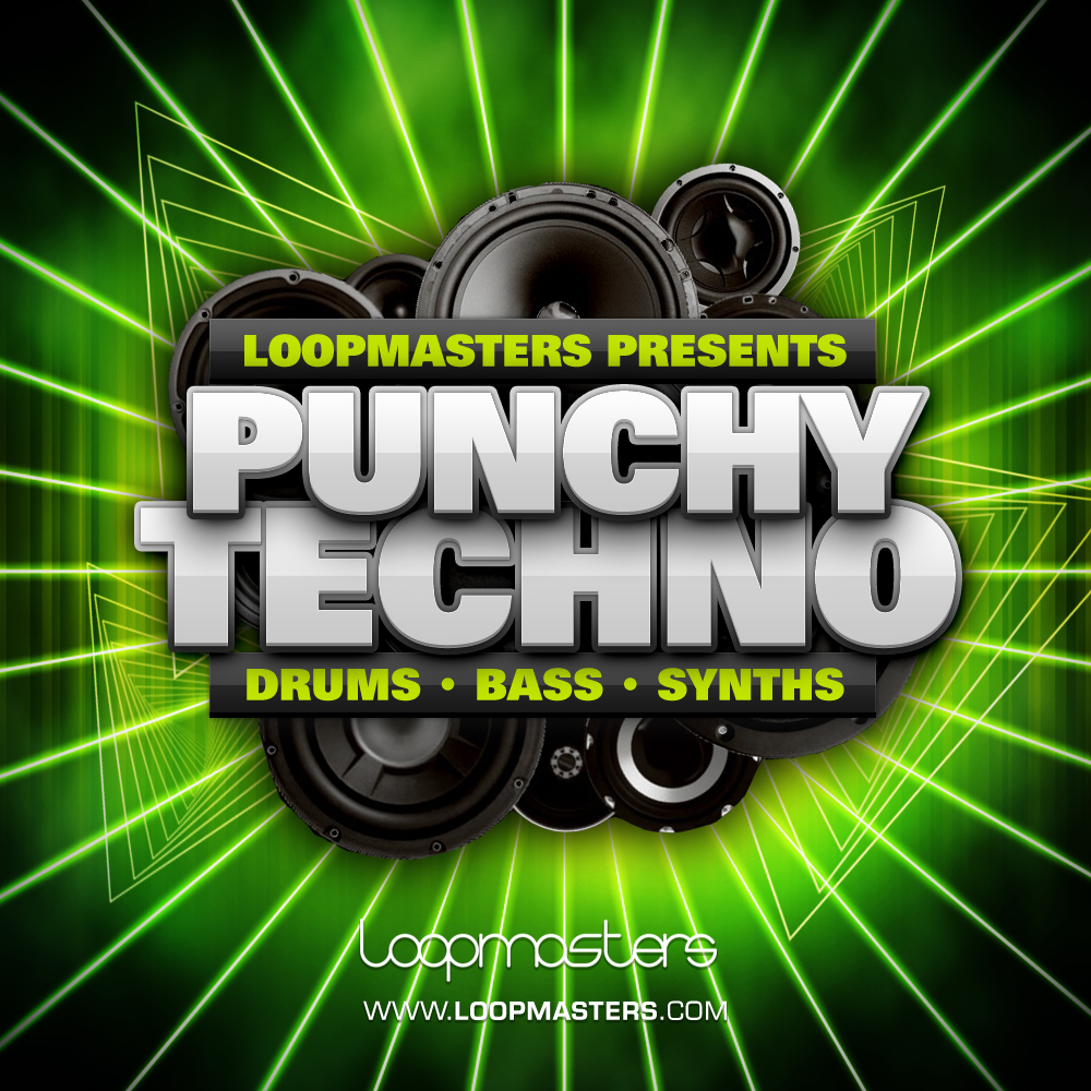 Punchy Techno, Techno Sample CD, Tech House Samples, Deep House